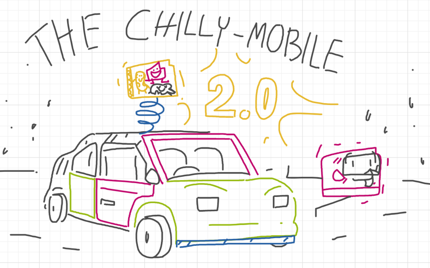 A panel from I've Been Everywhere, Man, episode nine of the Board Boards object show by Furretwalk/WalkingFurret.